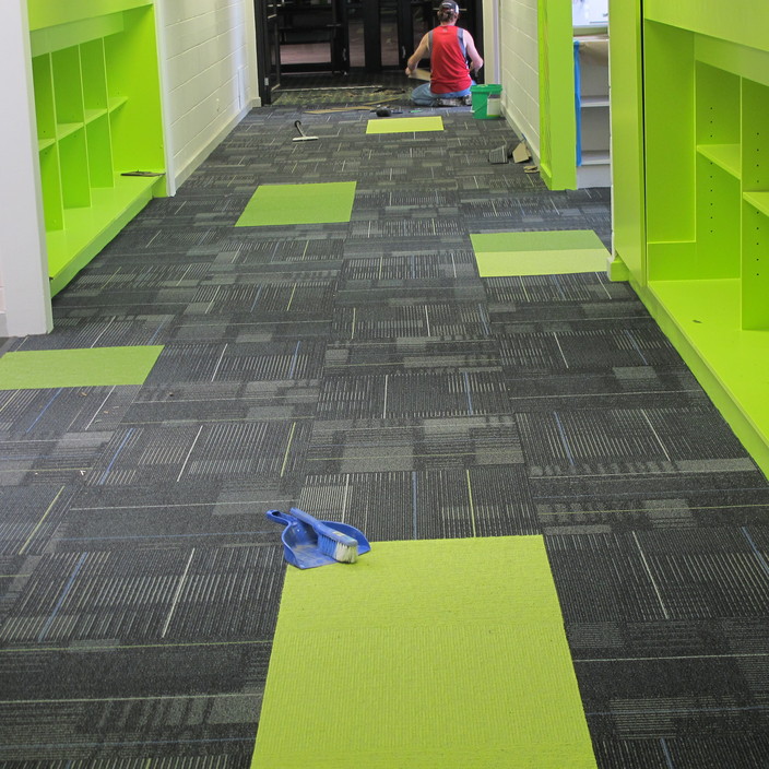 School Carpet Installation